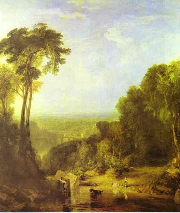 J.M.W. Turner Crossing the Brook France oil painting art